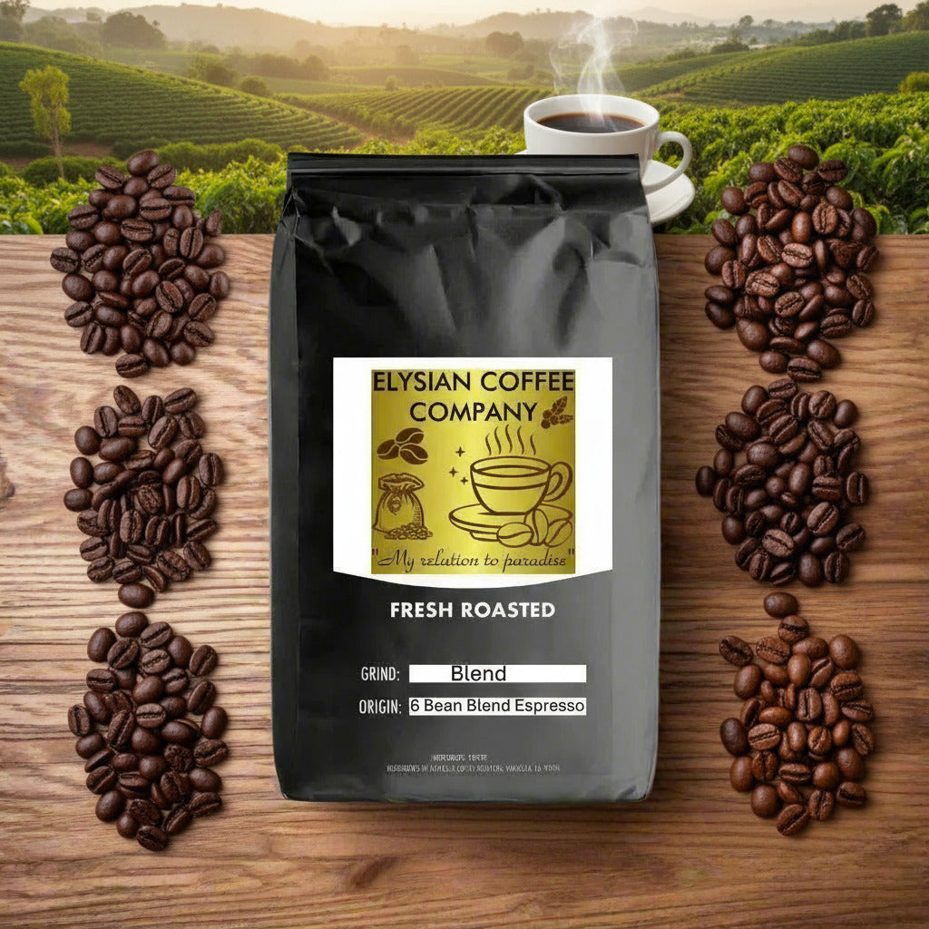 6 Bean Blend Espresso - Elysian Coffee Company