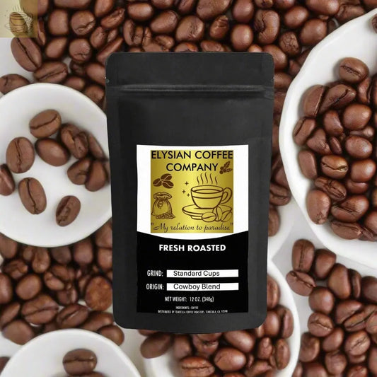 Cowboy Blend Cups Elysian Coffee Company