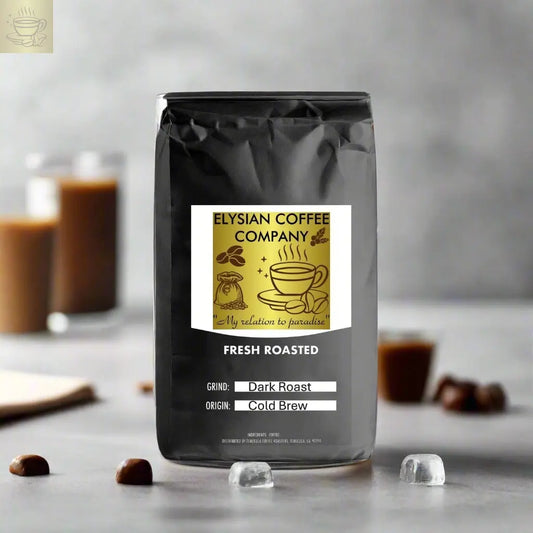 Cold Brew Coffee Dark Elysian Coffee Company